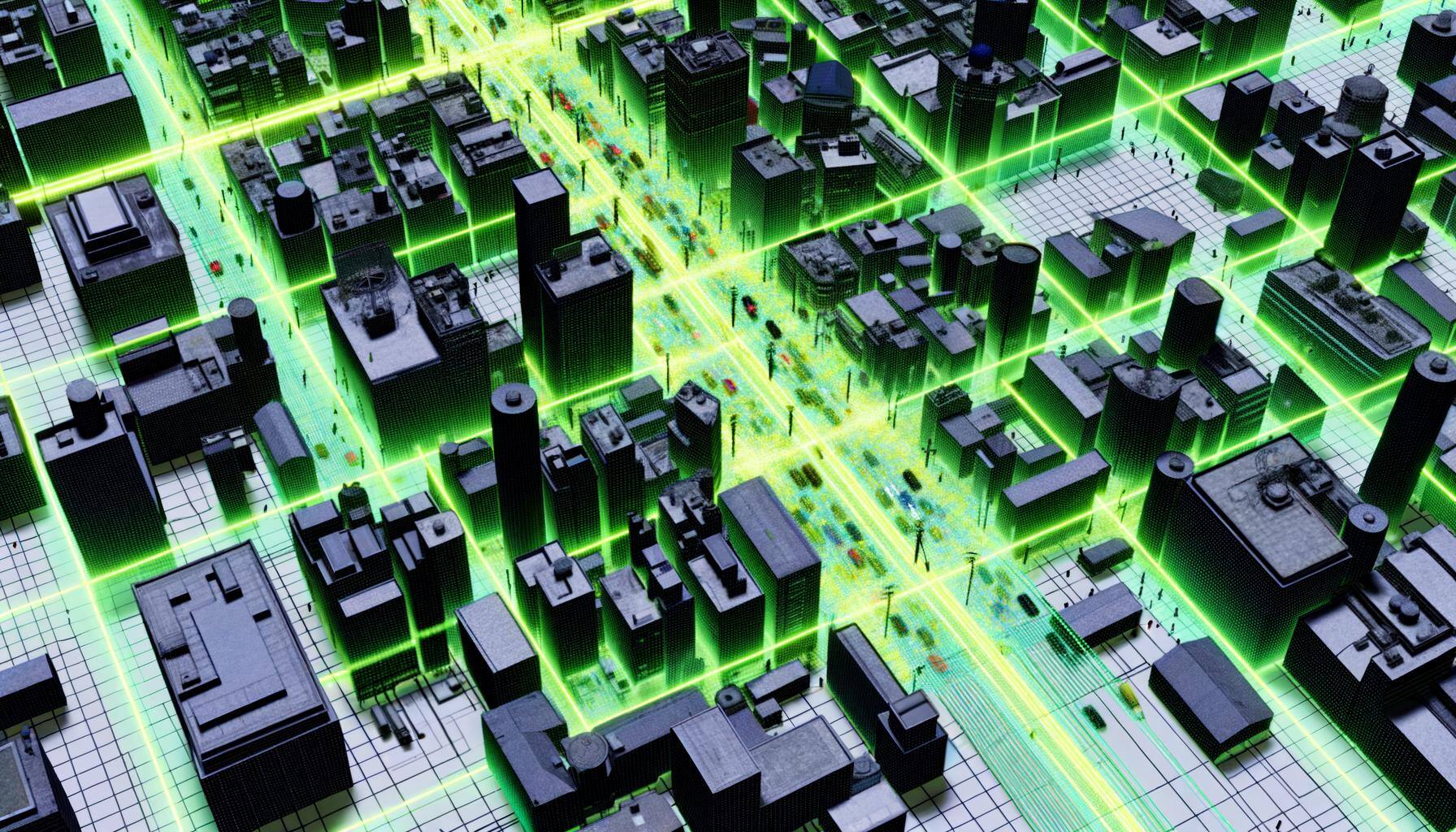 Lidar utility lines