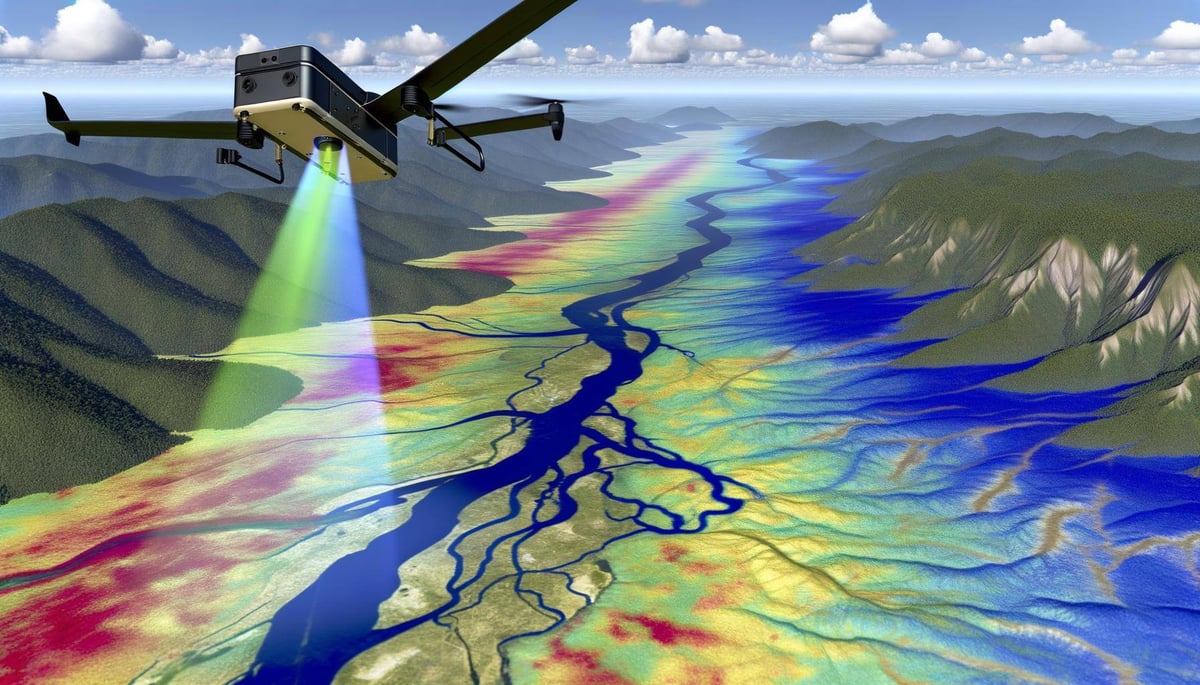 aerial LiDAR environmental monitoring